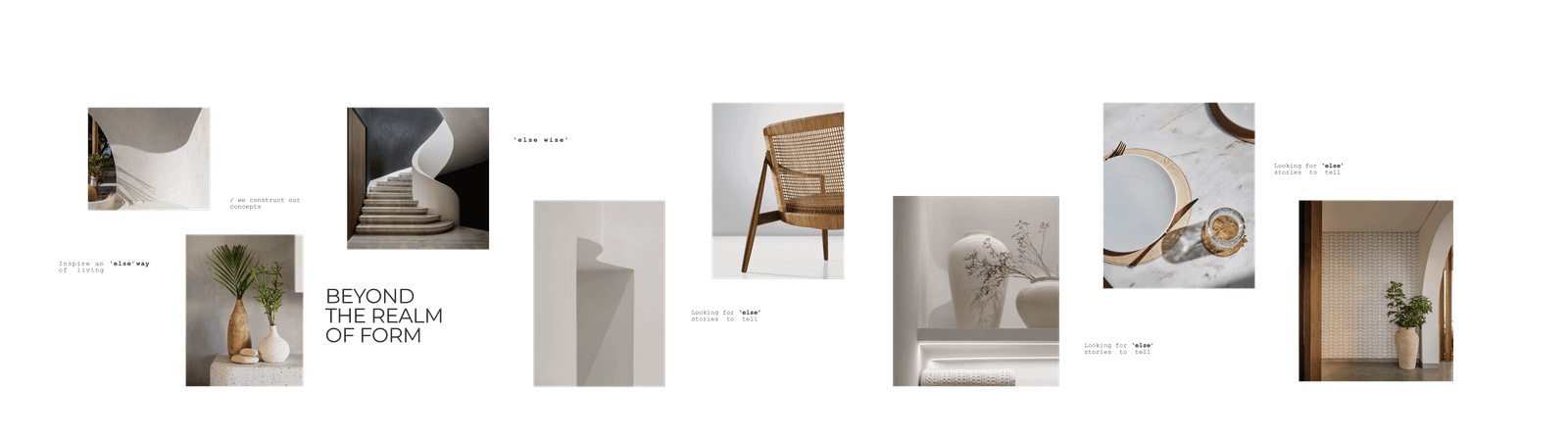 Image gallery marquee